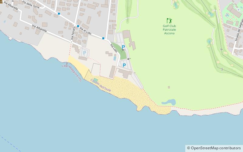 Lido di Ascona location map