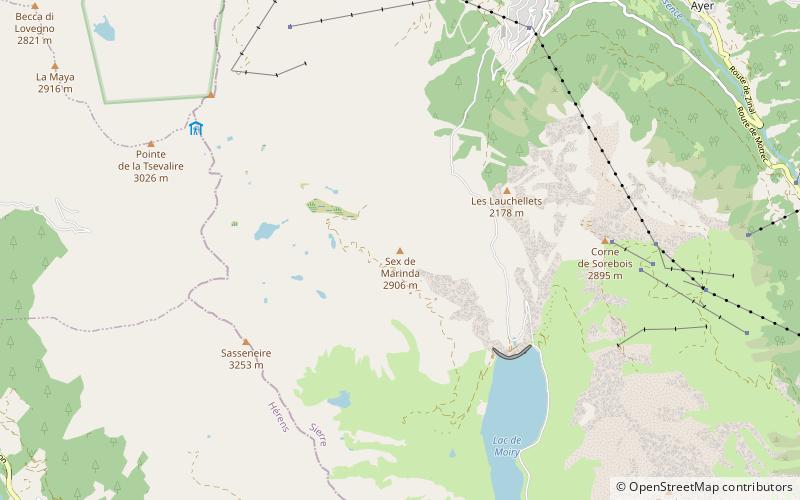 Sex de Marinda location map