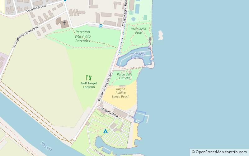Parco delle Camelie location map