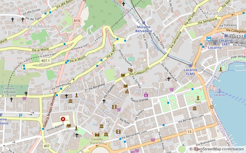 Biblioteca Cantonale di Locarno location map