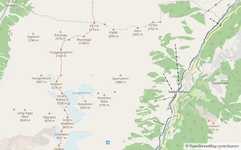 sparruhorn location map