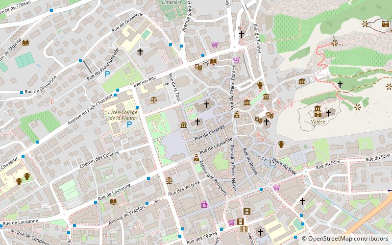 Église Saint-Théodule location map