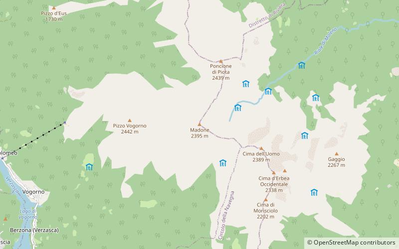 madone location map