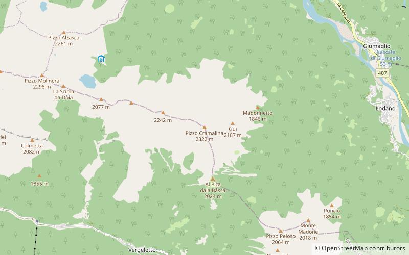 pizzo cramalina location map