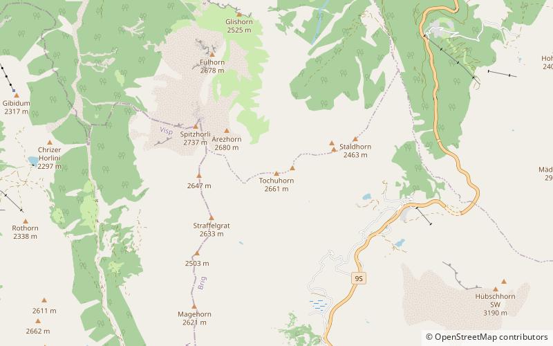 Tochuhorn location map