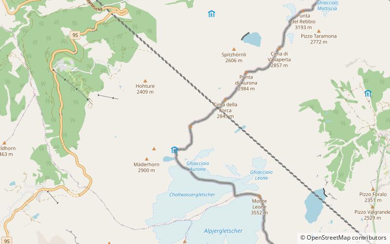 Wasenhorn location map
