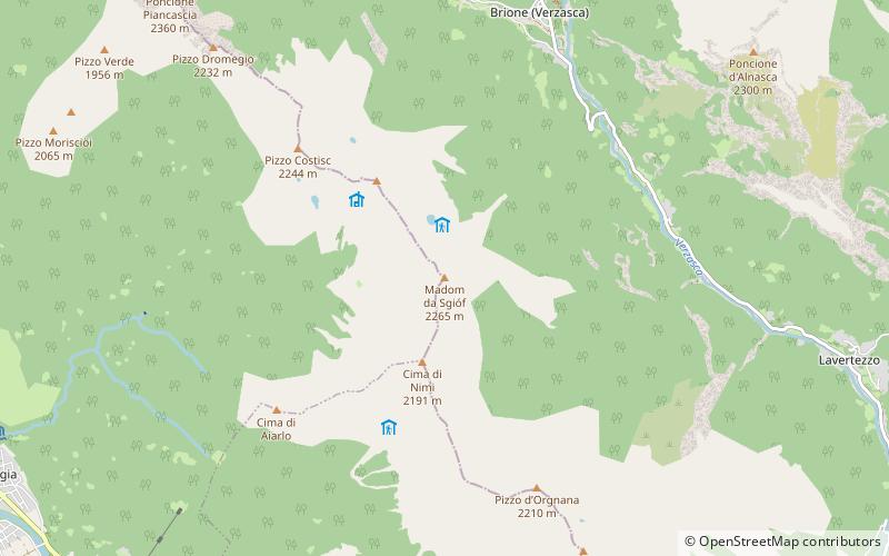 Madom da Sgióf location map