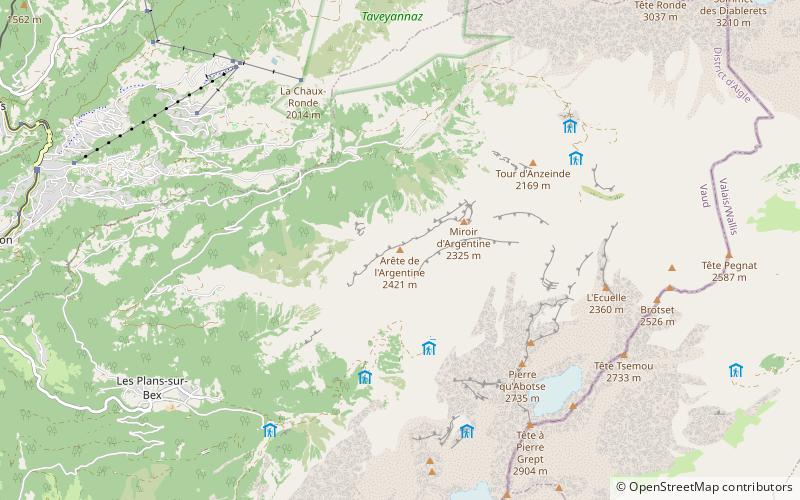 L'Argentine location map