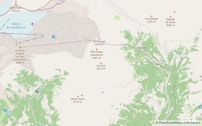 La Fava location map