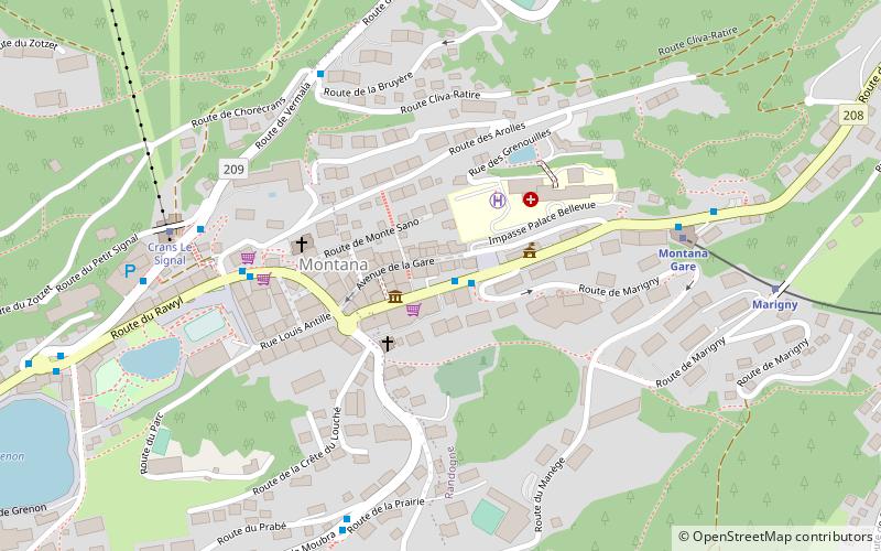 Fondation Suisse des Trains Miniatures location map