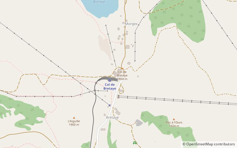 Bretaye location map