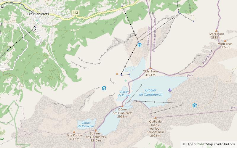 Peak Walk location map