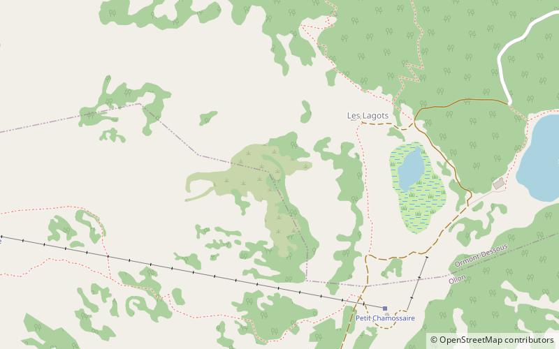 aigle district villars sur ollon location map