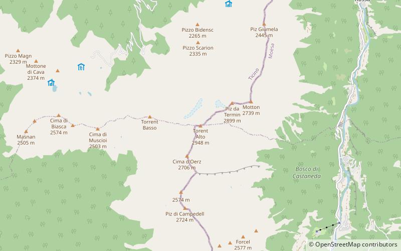 Torrone Alto location map