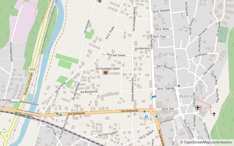Judo Kwai Biasca location map