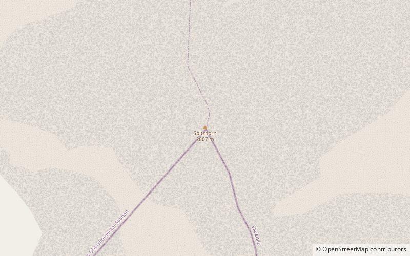 Spitzhorn location map