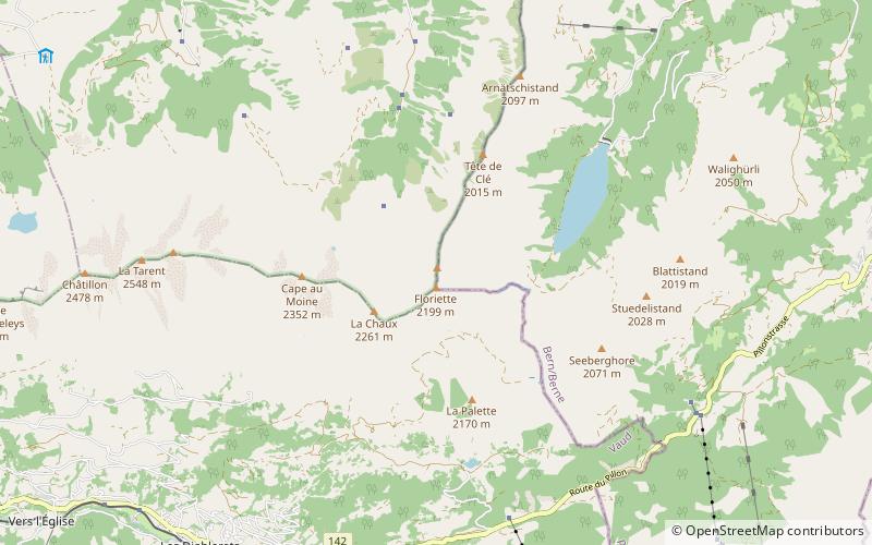 Arnenhorn location map