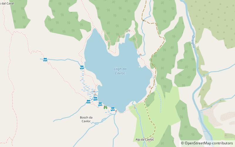 Lägh da Cavloc location map