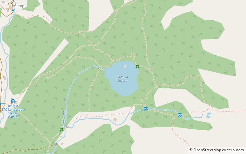 Lago di Saoseo location map