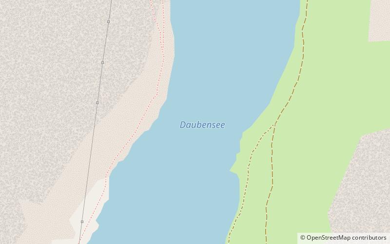 Daubensee location map
