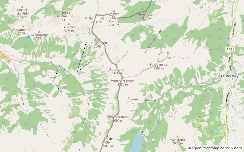 Witteberghore location map