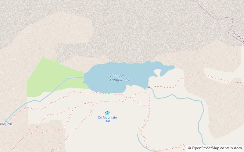 Lac de Lunghin location map