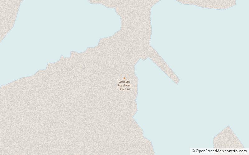 Gross Fusshorn location map
