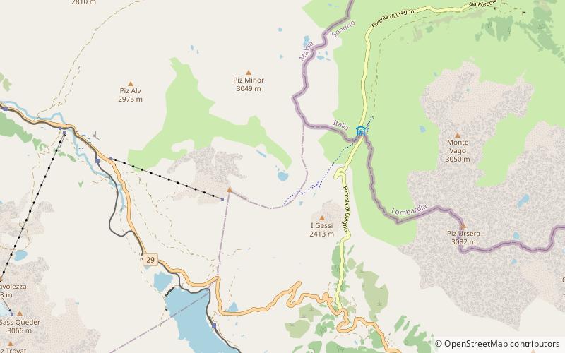 Val Minor location map