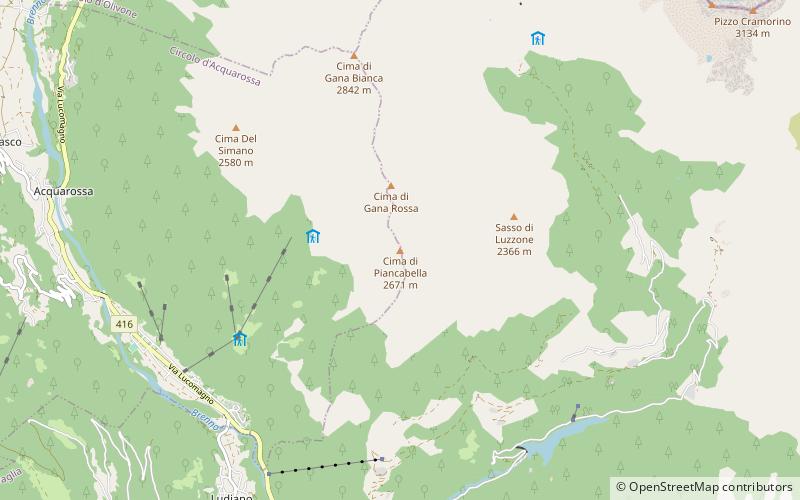 cima di piancabella location map