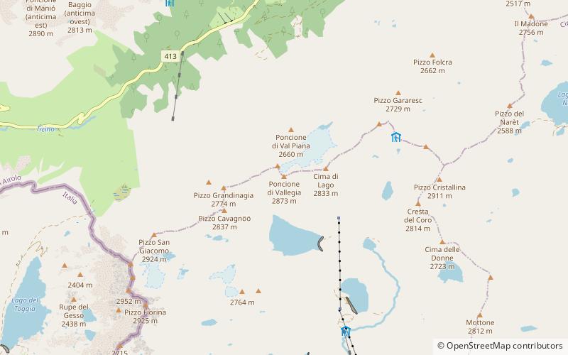 poncione di valleggia location map