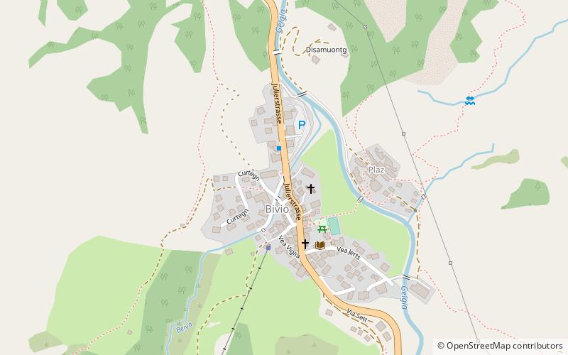 Bivio location map