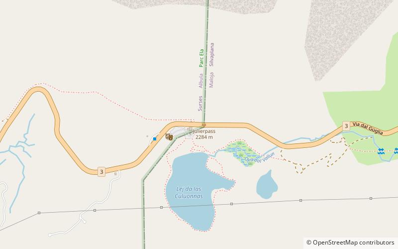 Col du Julier location map