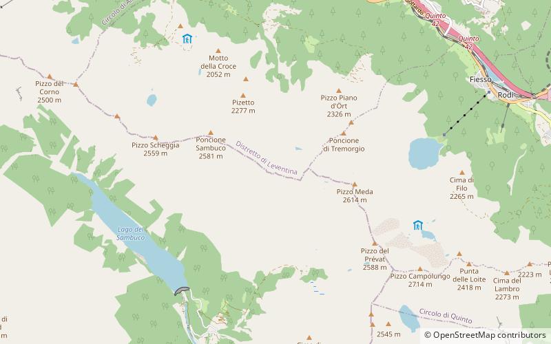 pizzo massari location map
