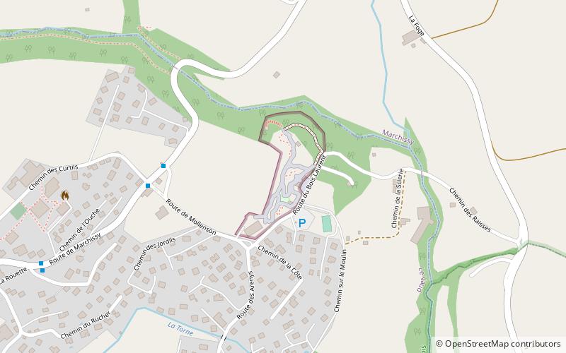 Zoo La Garenne location map