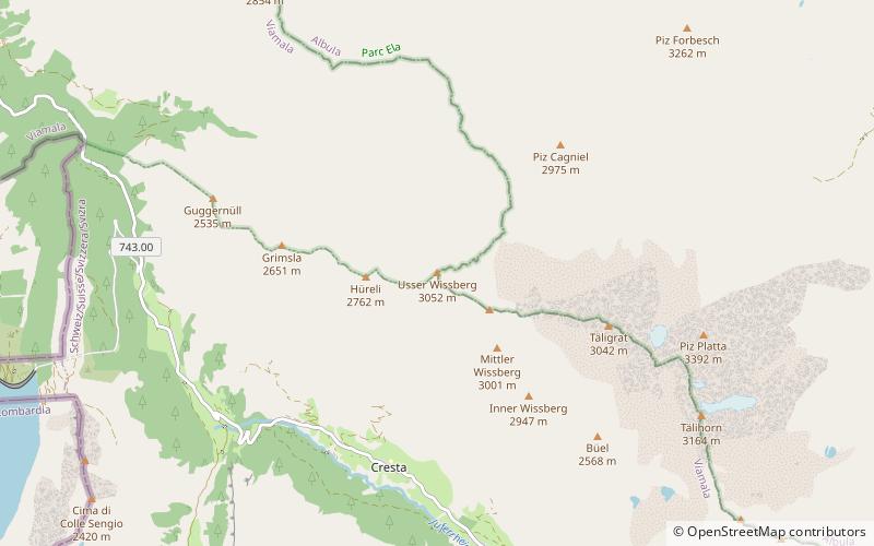 Usser Wissberg location map