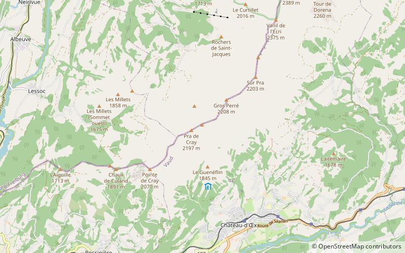 Vanil Carré location map