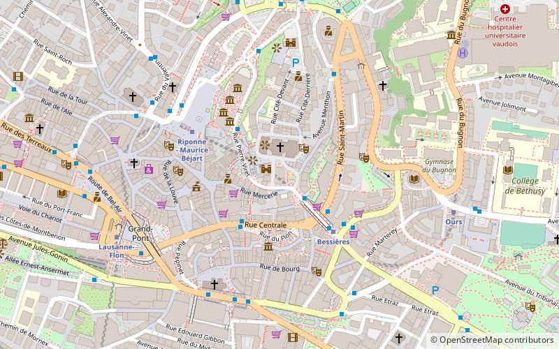 Musée de design et d'arts appliqués contemporains location map