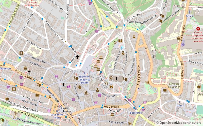 Kantonales Zoologiemuseum location map