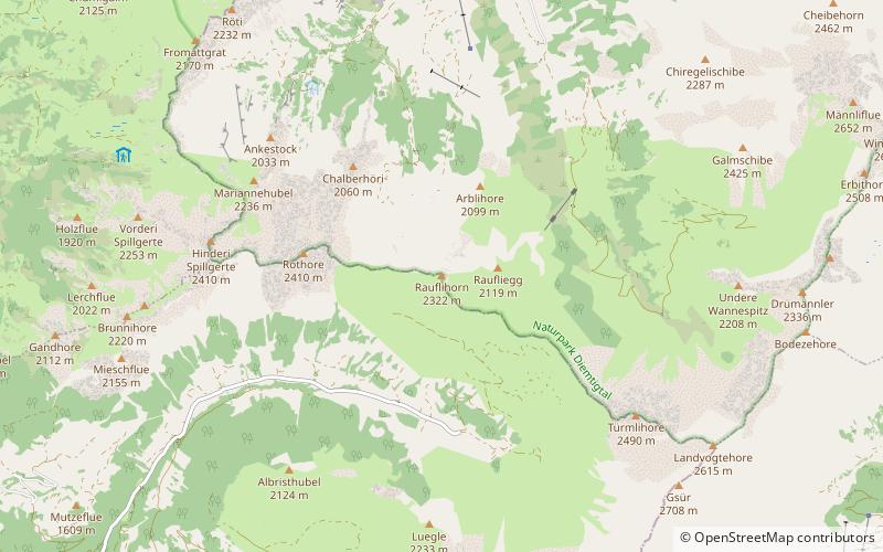 rauflihorn location map