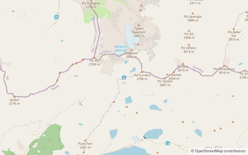 Capanna Cadlimo location map