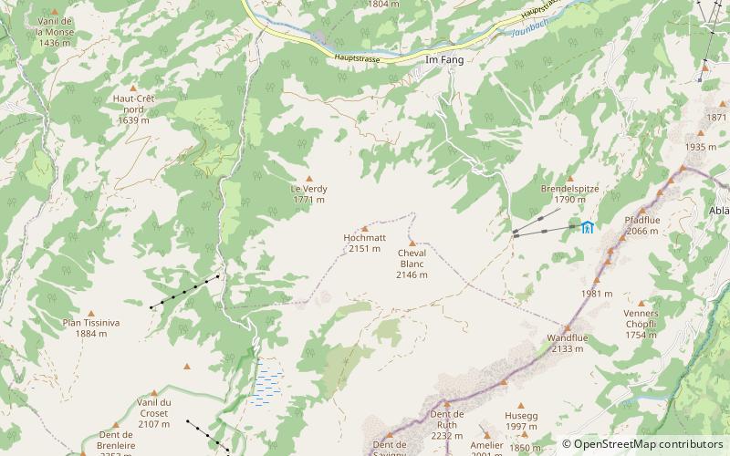 Hochmatt location map