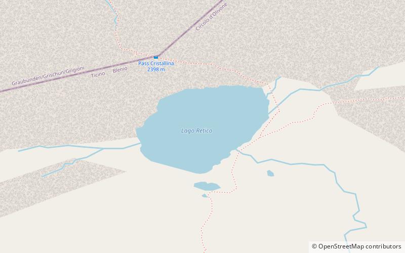 Lago Retico location map