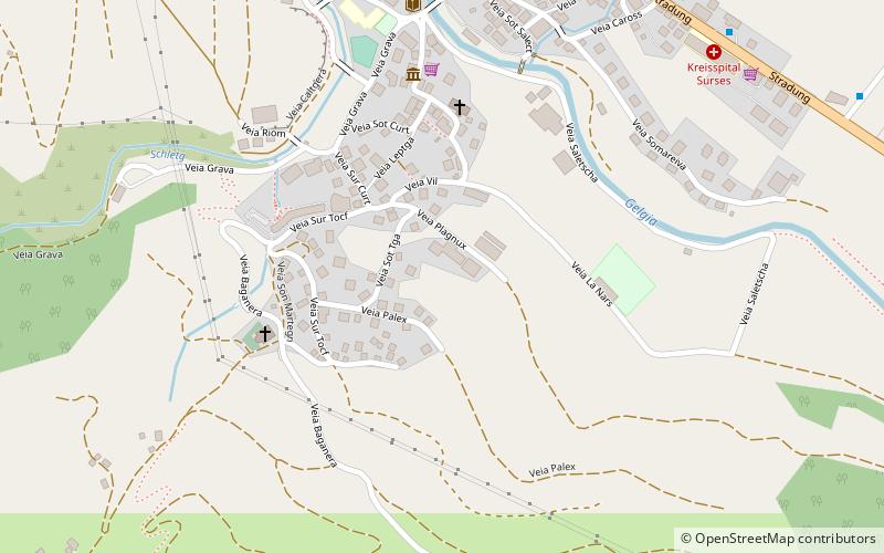 Chaîne de l'Oberhalbstein location map