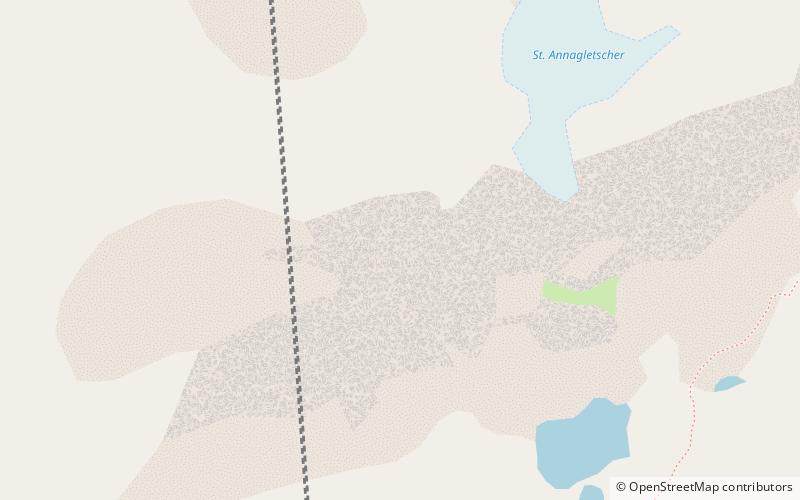 Chastelhorn location map