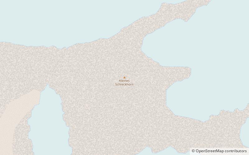 Kleines Schreckhorn location map
