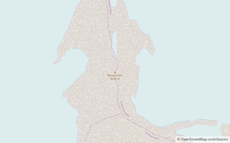 Bärglistock location map