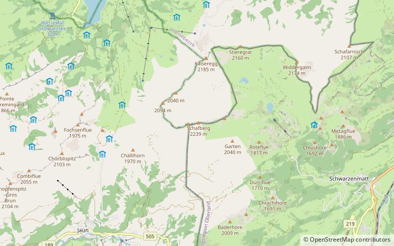 schafberg location map