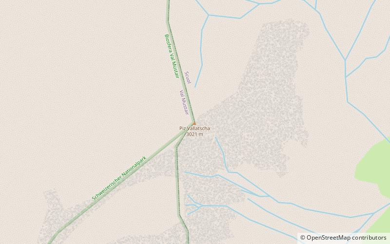 piz vallatscha schweizerischer nationalpark location map