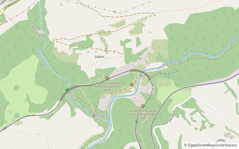 Schmittentobel Viaduct location map