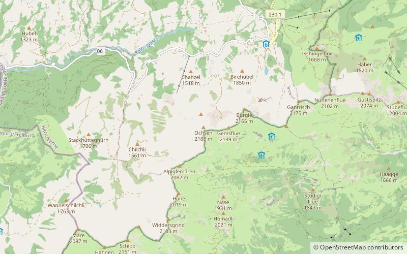 Ochsen location map